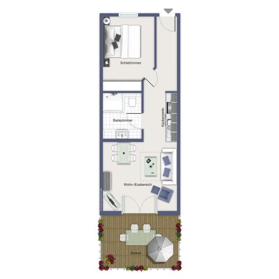Meeresblick Wohnung 220 Ostseebad Kühlungsborn Esterno foto